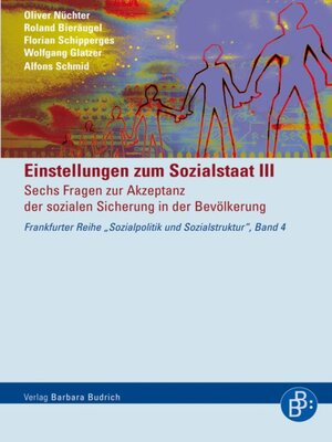 cover image of Einstellungen zum Sozialstaat III